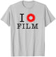 I Shoot Film T-Shirt - T-Shirt | Ash