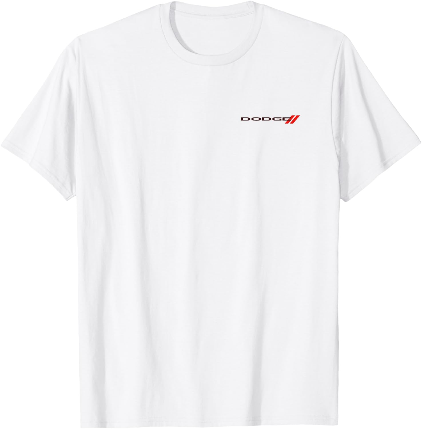 Dodge Dad's Garage Front/Back T-Shirt - T-Shirt | White