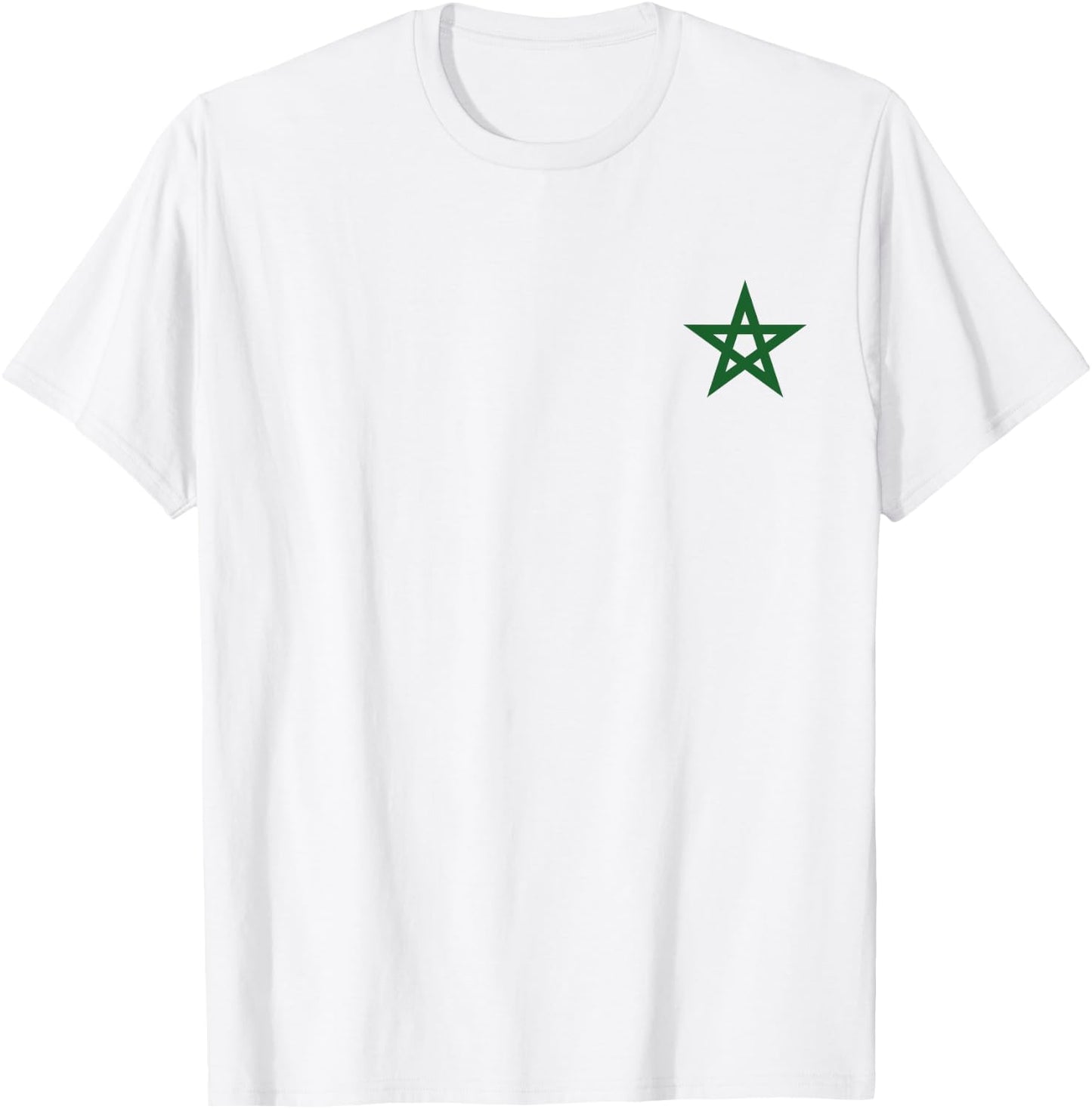 Morocco Flag Moroccan Soccer Supporter women kids T-Shirt - T-Shirt | White