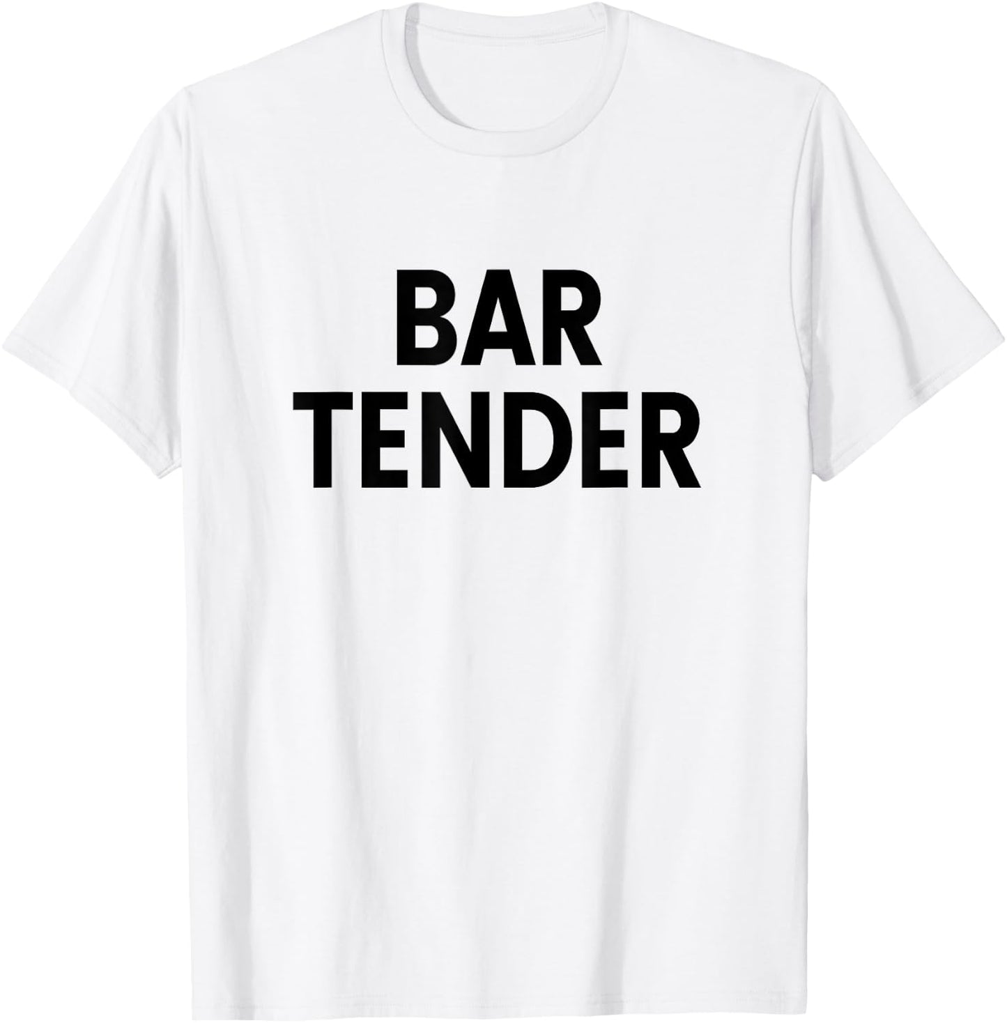 Bar Tender T-Shirt - T-Shirt | White