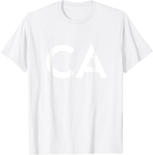 CA - Canada Three Part Combo Design - Canadian Flag Part 1 T-Shirt - T-Shirt | White