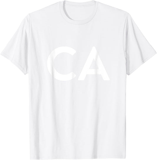 CA - Canada Three Part Combo Design - Canadian Flag Part 1 T-Shirt - T-Shirt | White