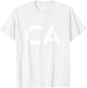 CA - Canada Three Part Combo Design - Canadian Flag Part 1 T-Shirt - T-Shirt | White