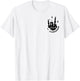 Fatherhood Some Day I Rock It Fathers Day Skeleton (2 Sided) T-Shirt - T-Shirt | White