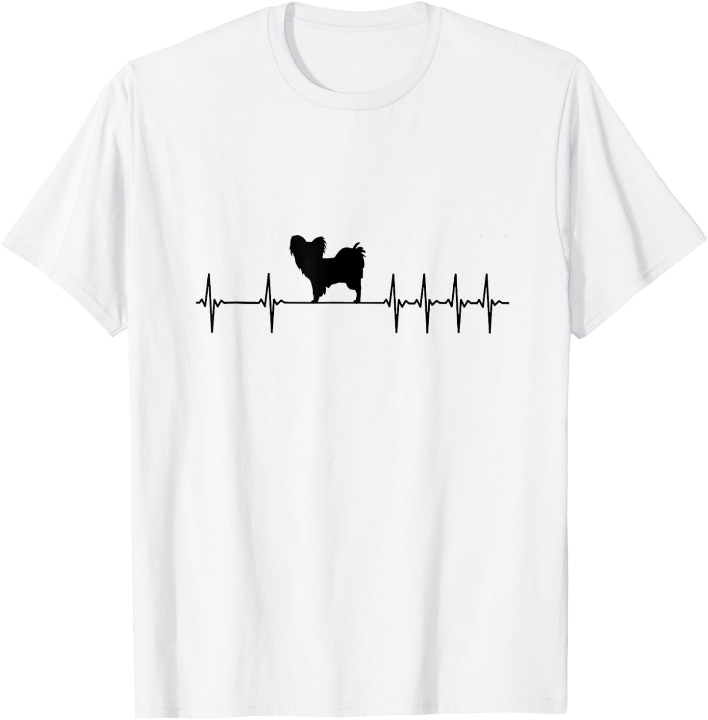 Papillon Dog Women Girls Kids T-Shirt - T-Shirt | White