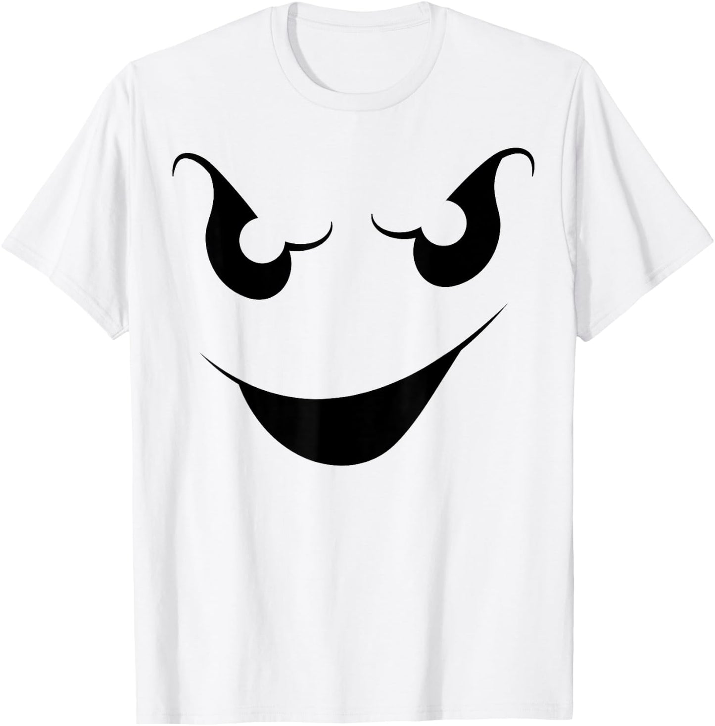 Halloween Ghost Shirt Costume (Ghost Face shirt) T-Shirt - T-Shirt | White