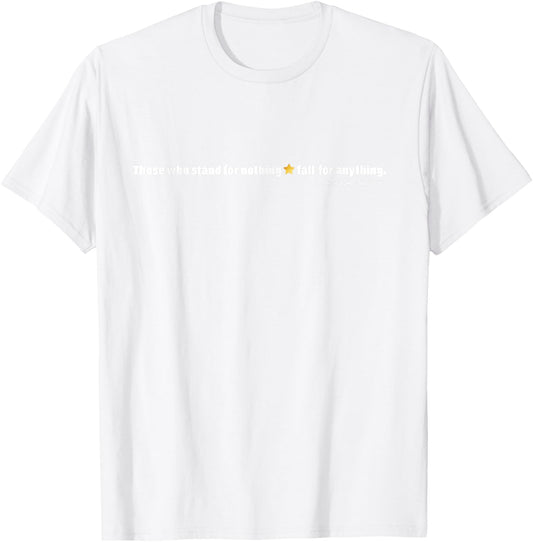 Alexander Hamilton Quote Broadway USA Women Men Gift T-Shirt - T-Shirt | White