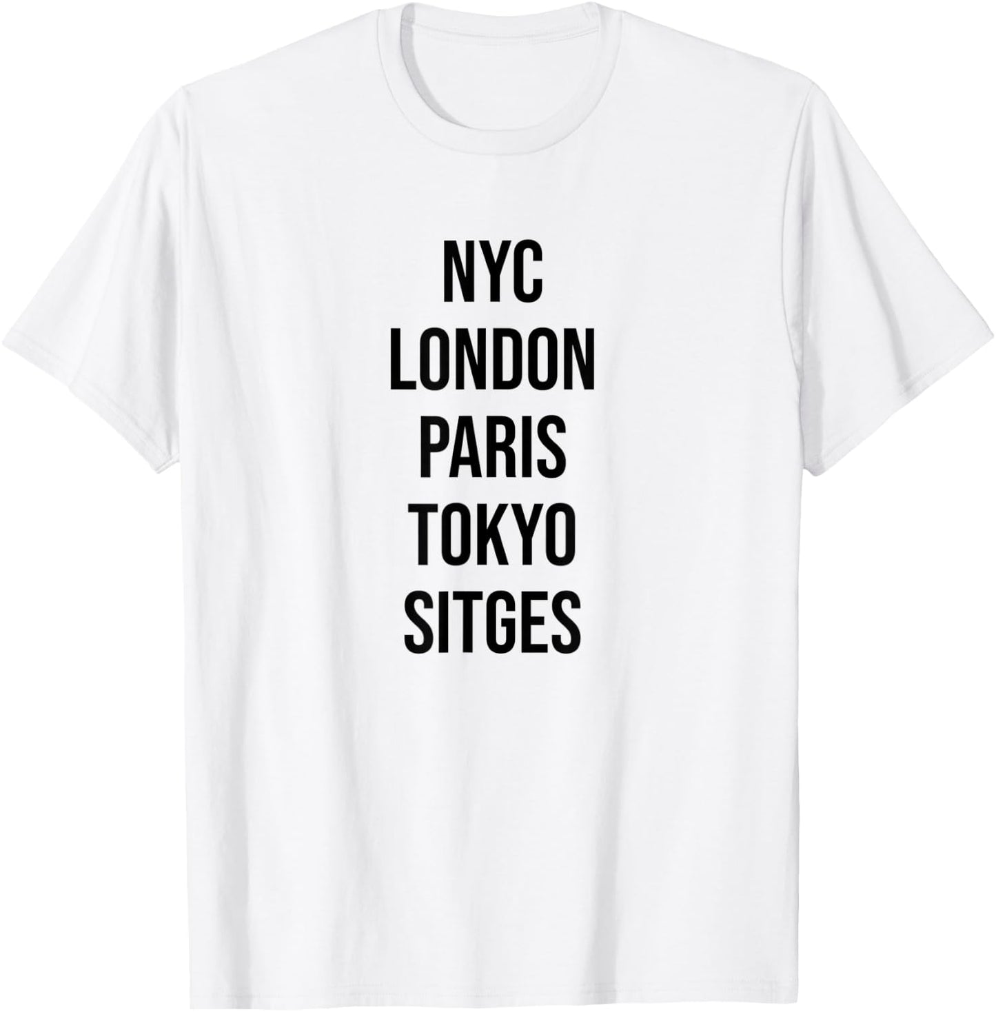 Sitges Spain Souvenir T-Shirt - T-Shirt | White