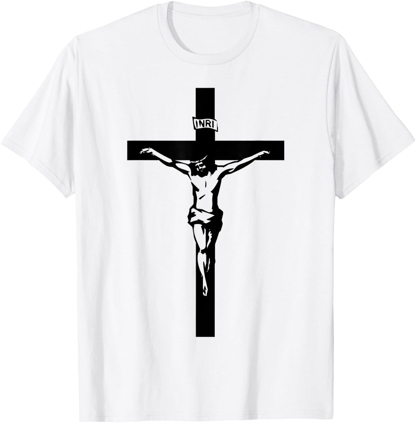 Cross Crucifix of the Christian Church T-Shirt - T-Shirt | White