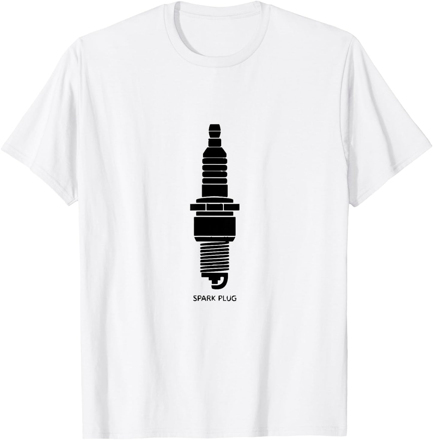 Spark Plug T-Shirt - T-Shirt | White