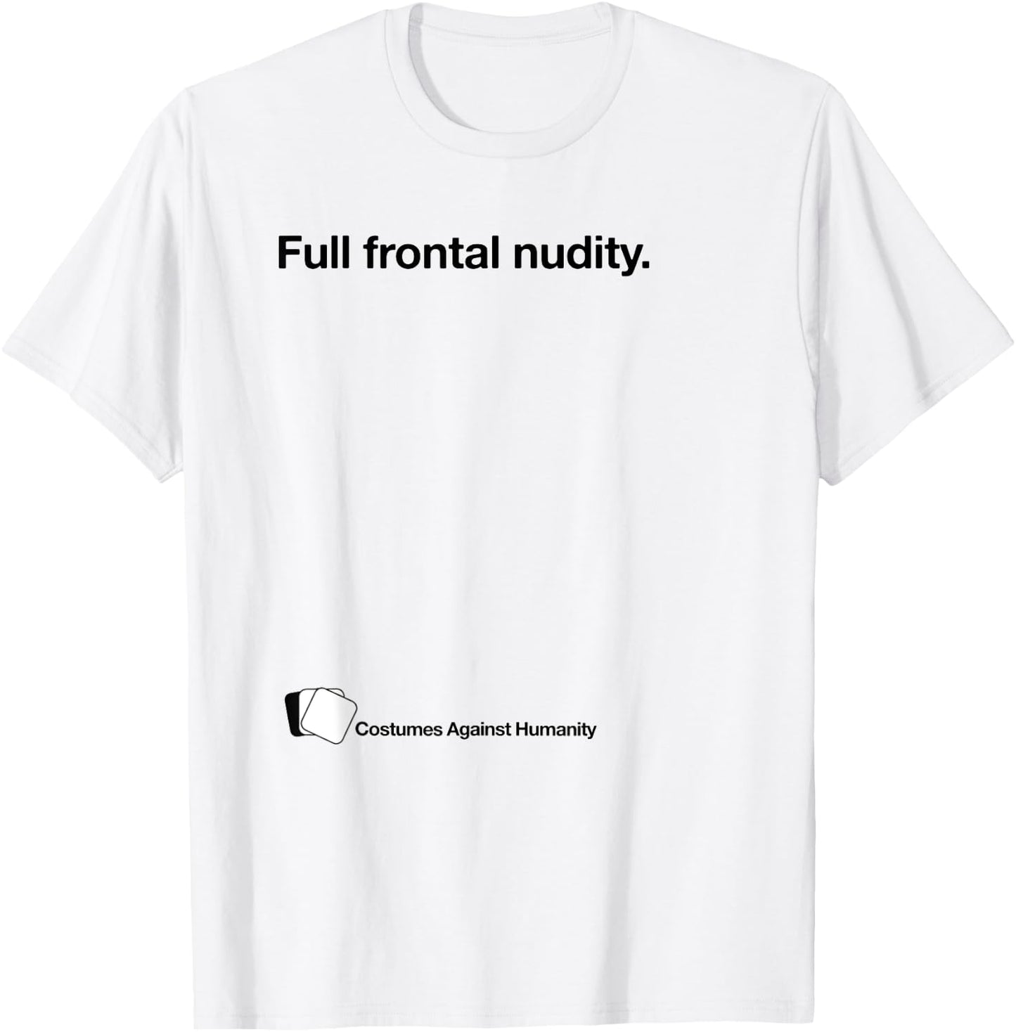 Funny Halloween Against Humanity Group & Couple Costume T-Shirt - T-Shirt | White