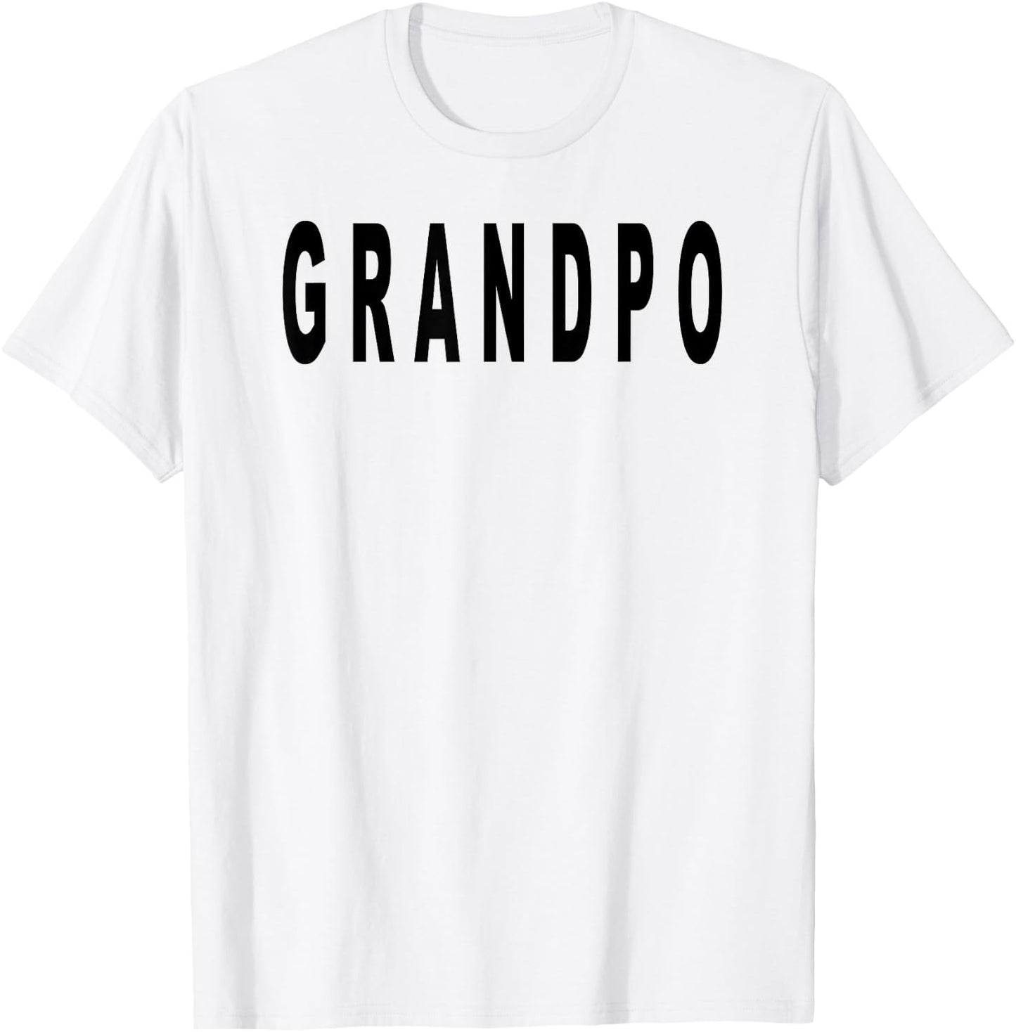 Grandpo For Grandpa Abuelo T-Shirt - T-Shirt | White