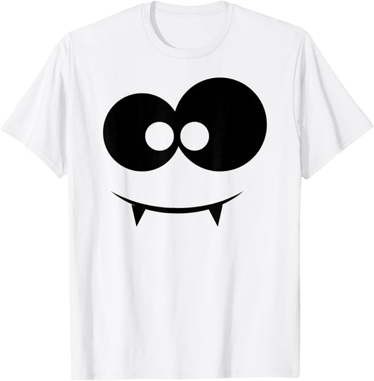 Halloween Ghost Shirt Costume (Ghost Face shirt) T-Shirt - T-Shirt | White
