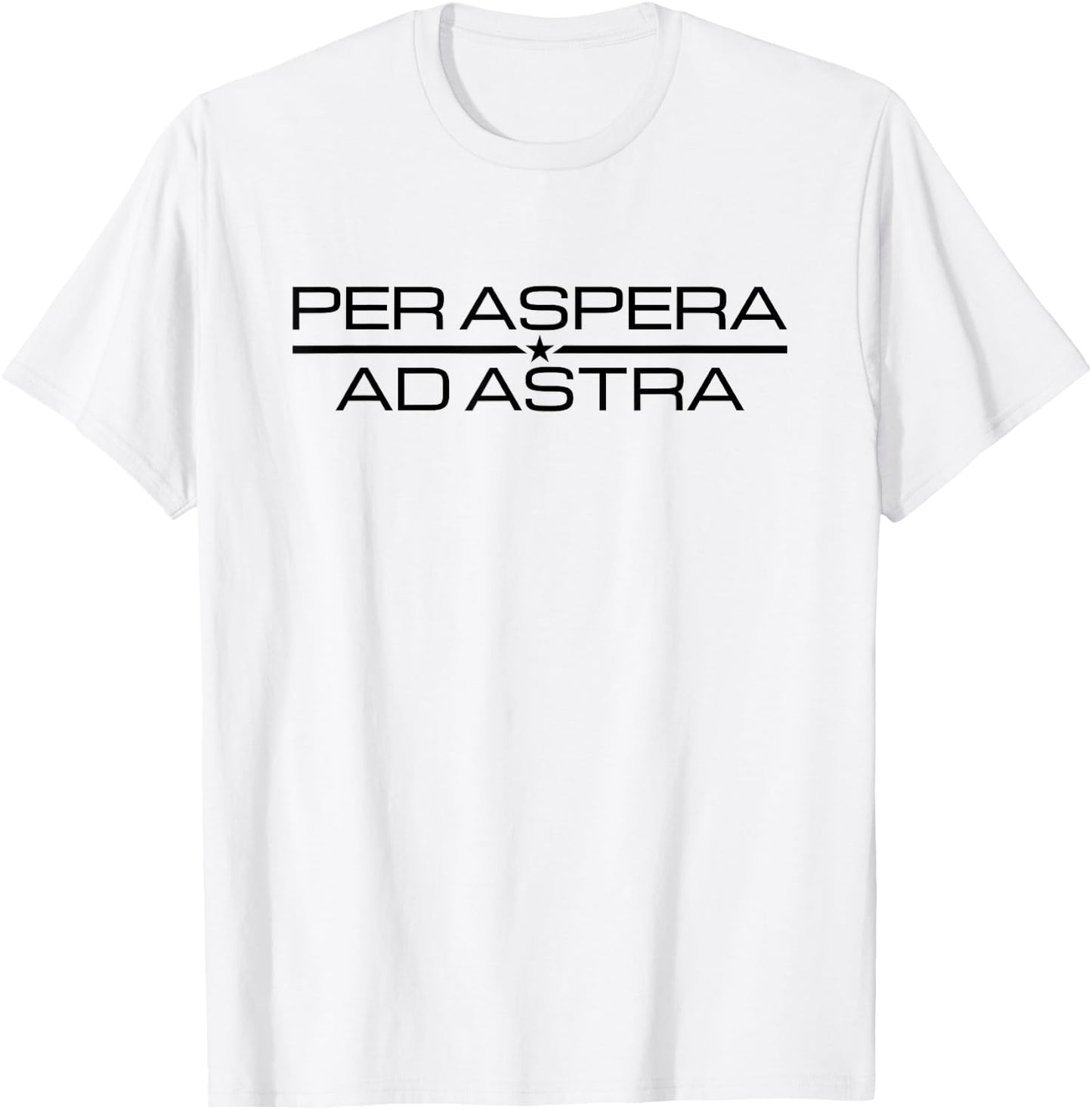 Per Aspera Ad Astra T-Shirt - T-Shirt | White