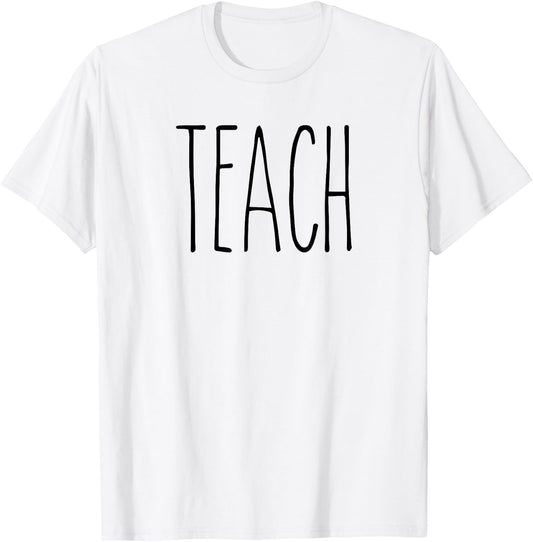 Rae inspired Dunn mug teach love teacher appreciation gift T-Shirt - T-Shirt | White