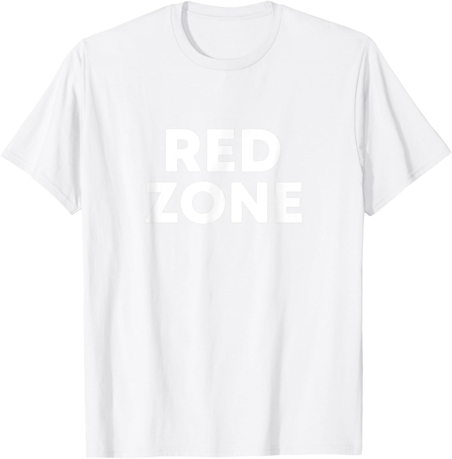 Red Zone T-Shirt - T-Shirt | White