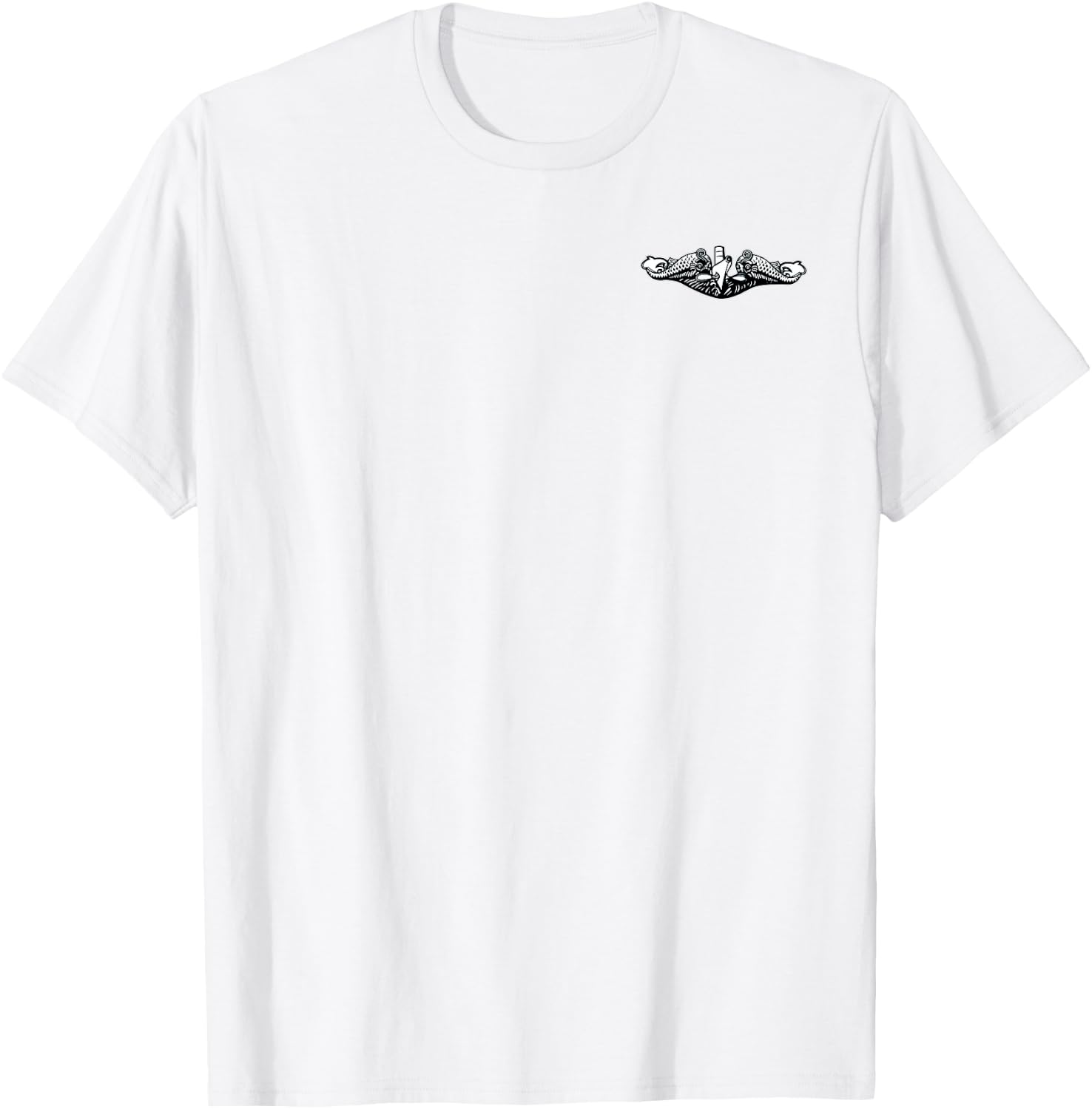U.S Submarine Force Veteran Flag Submariner Silent Service T-Shirt - T-Shirt | White