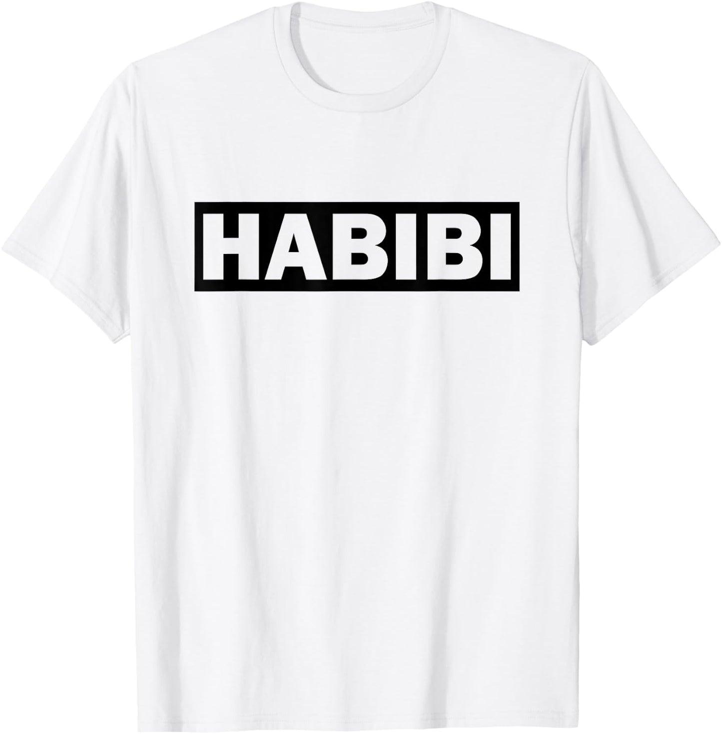 Habibi Arabic Arabian Oriental Sweetheart Arab Islam Muslim T-Shirt - T-Shirt | White