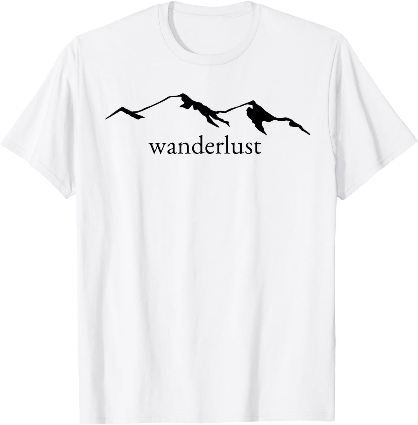 Wanderlust nature lovers gift T-Shirt - T-Shirt | White