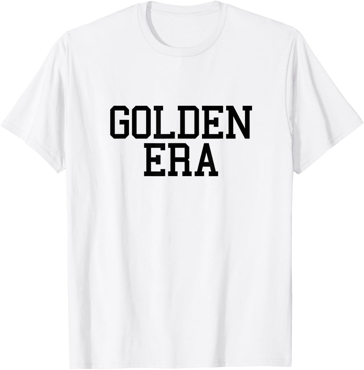 Golden Era Retro Old School Bodybuilding Gift T-Shirt - T-Shirt | White