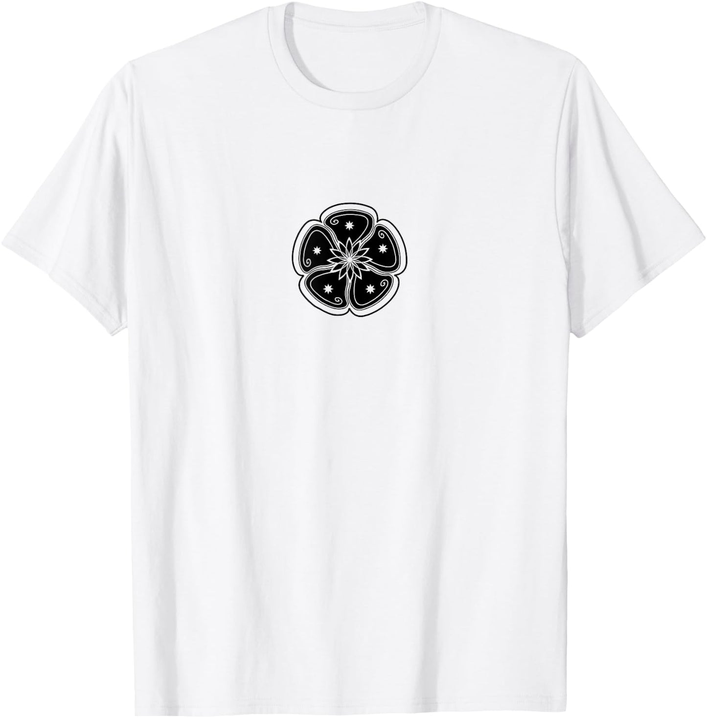 Peyote Cactus Symbol Mandala Lophophora Williamsii Desert T-Shirt - T-Shirt | White
