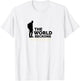 The World Beckons Wanderer - Hiker - Adventurer - Camping T-Shirt - T-Shirt | White