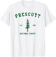 Prescott National Forest Explore Arizona T-Shirt - T-Shirt | White