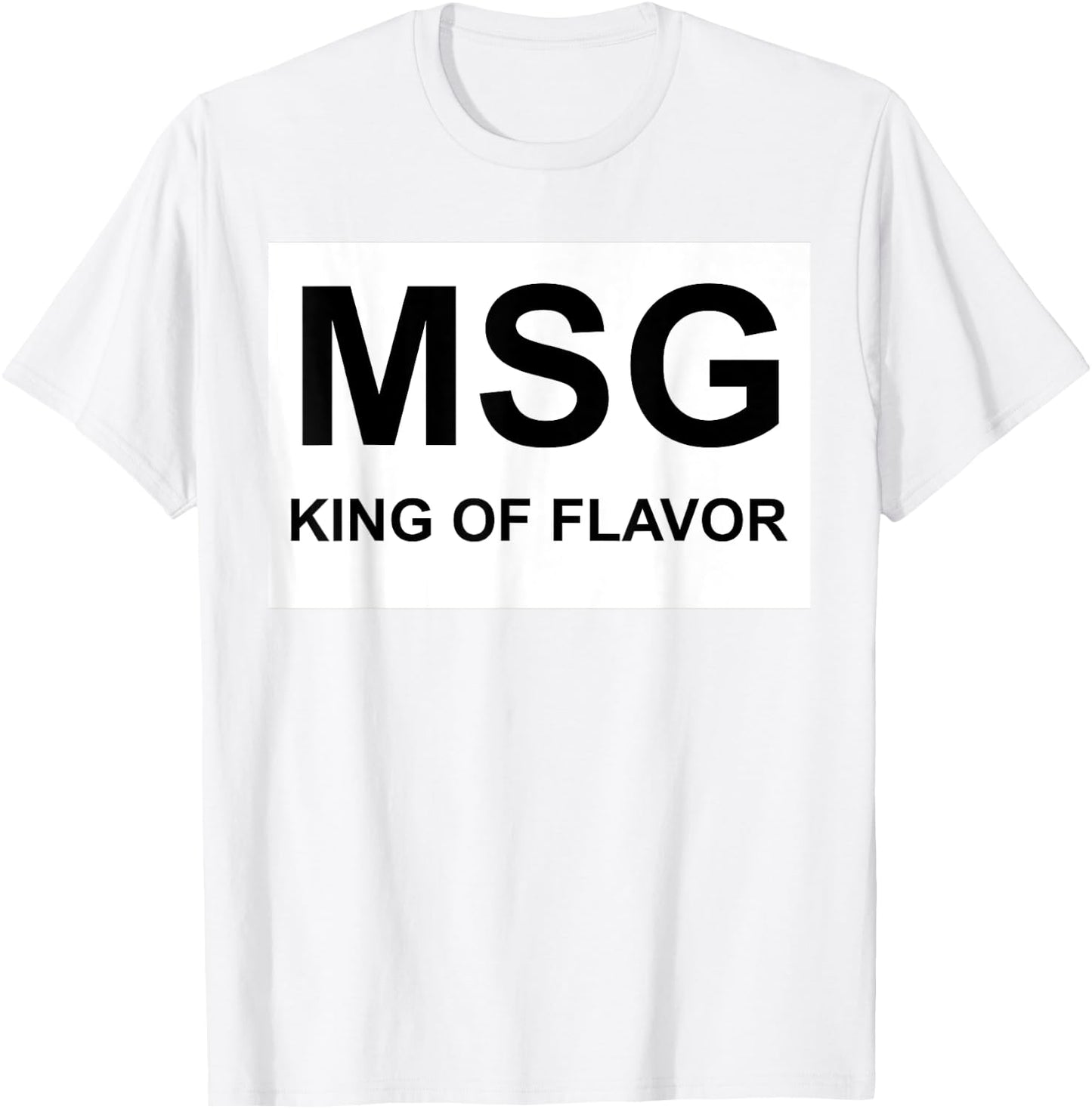 MSG King Of Flavor Uncle Roger Fuiyoh T-Shirt - T-Shirt | White