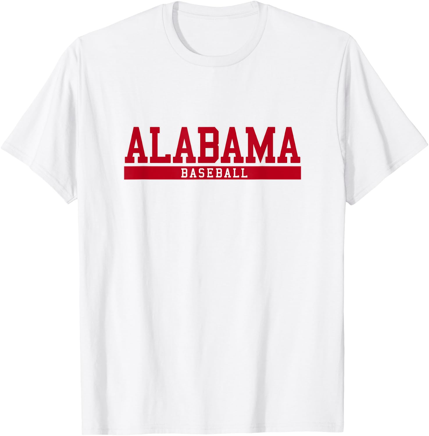 Alabama Baseball T-Shirt - T-Shirt | White