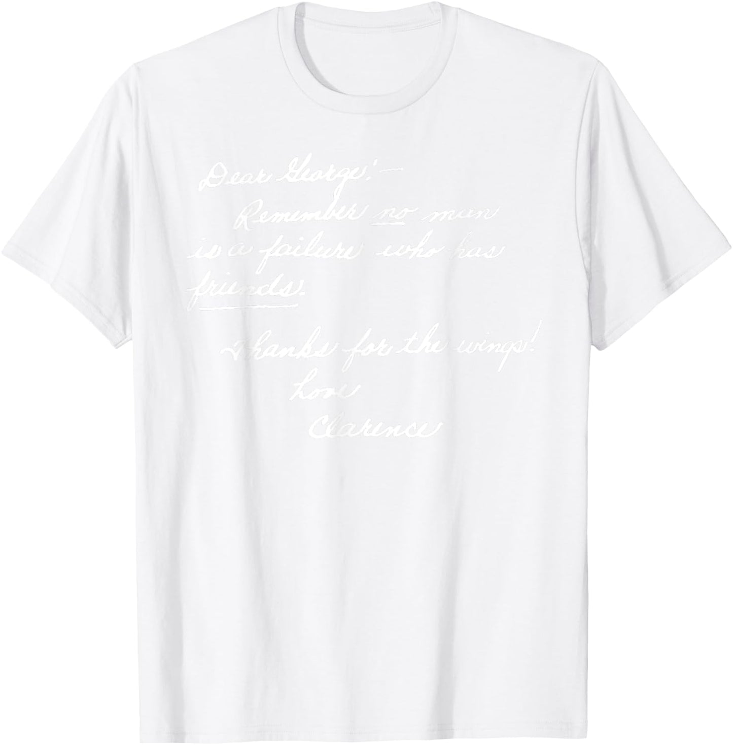 Vintage Christmas Classic It's a Wonderful Life T-Shirt - T-Shirt | White