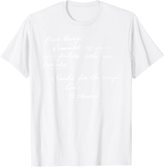 Vintage Christmas Classic It's a Wonderful Life T-Shirt - T-Shirt | White