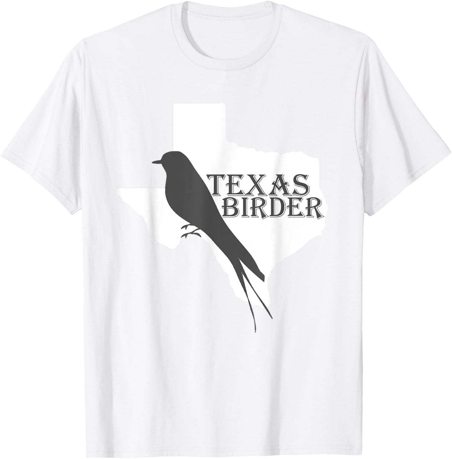 Texas Birder shirt for Birdwatcher or Birder T-Shirt - T-Shirt | White