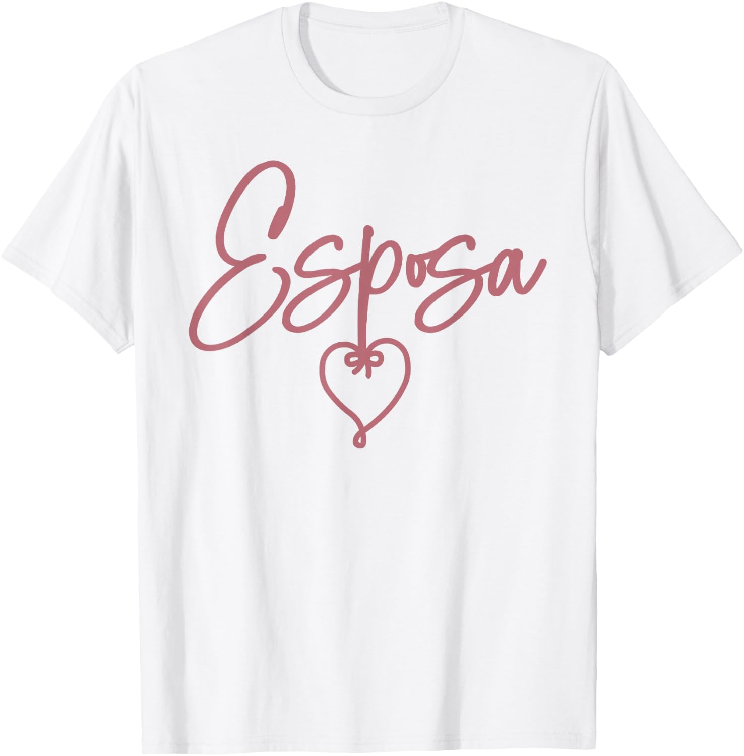 Esposa, Spanish, Latina, Wedding, Married, Honeymoon, Wife T-Shirt - T-Shirt | White