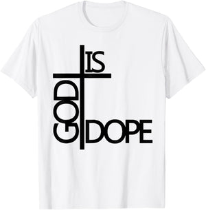 God Is Dope T-Shirt - T-Shirt | White