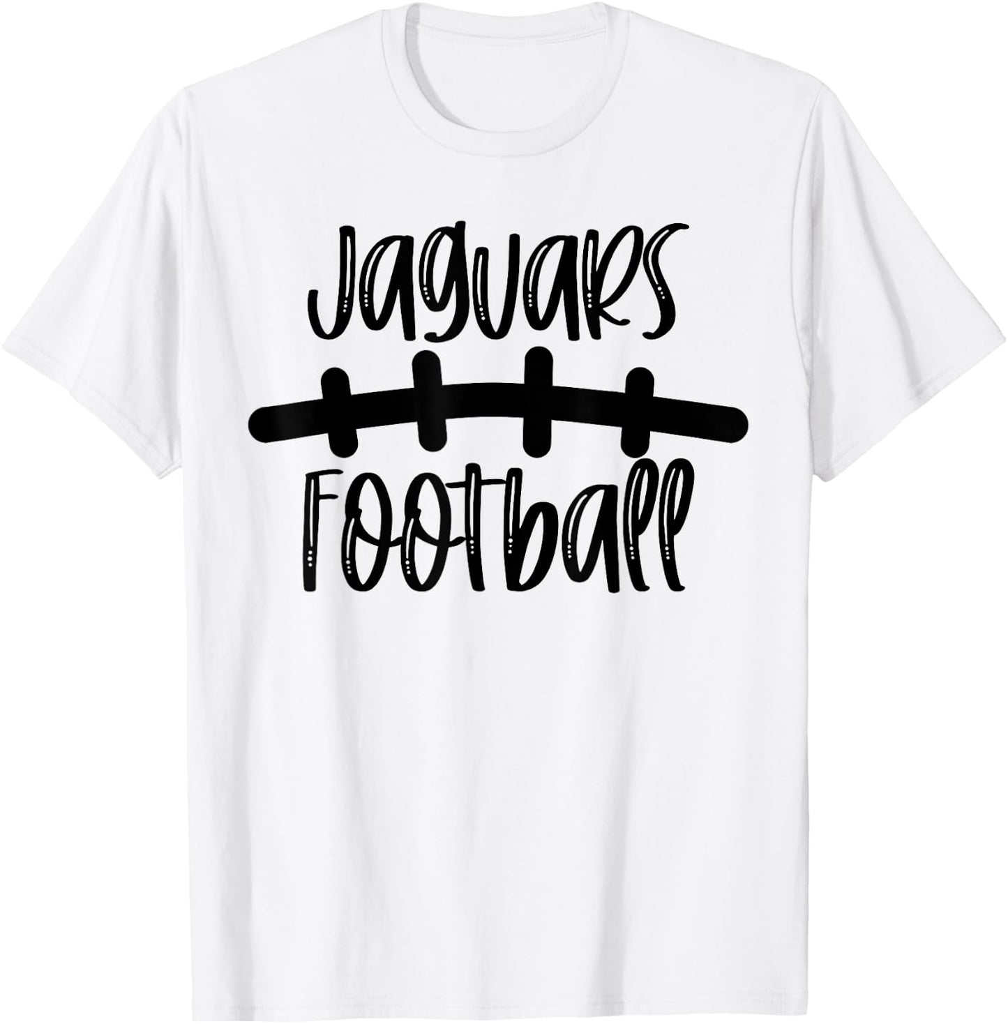 Jaguars Football School Spirit Team Mascot Game Night T-Shirt - T-Shirt | White