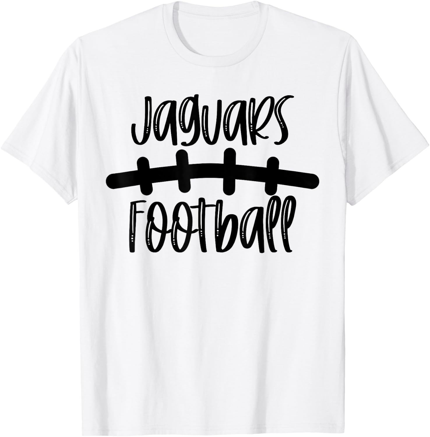 Jaguars Football School Spirit Team Mascot Game Night T-Shirt - T-Shirt | White