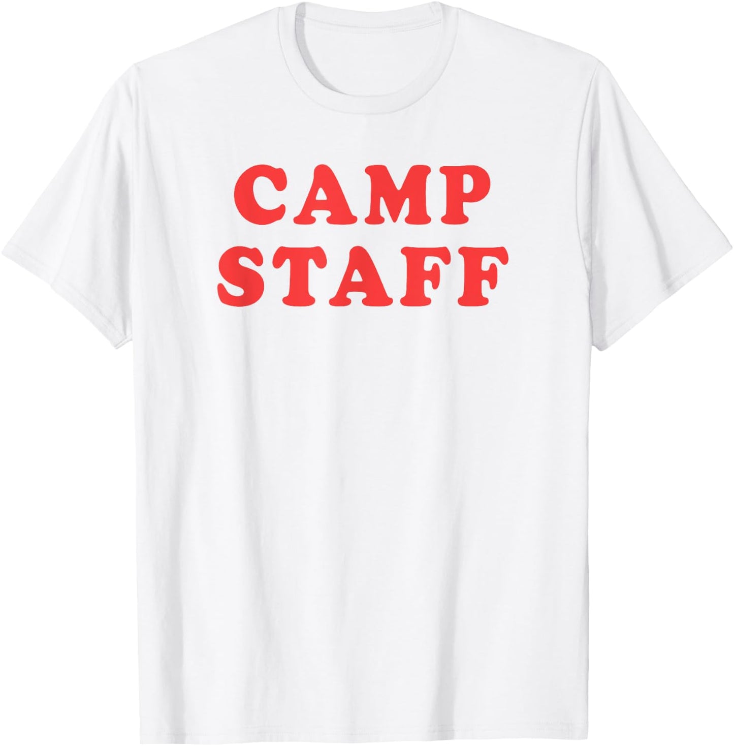 Trendy Camp Staff Team Member T-Shirt - T-Shirt | White
