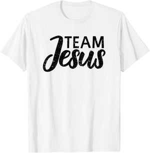 Team Jesus | Christian Jesus T-Shirt - T-Shirt | White
