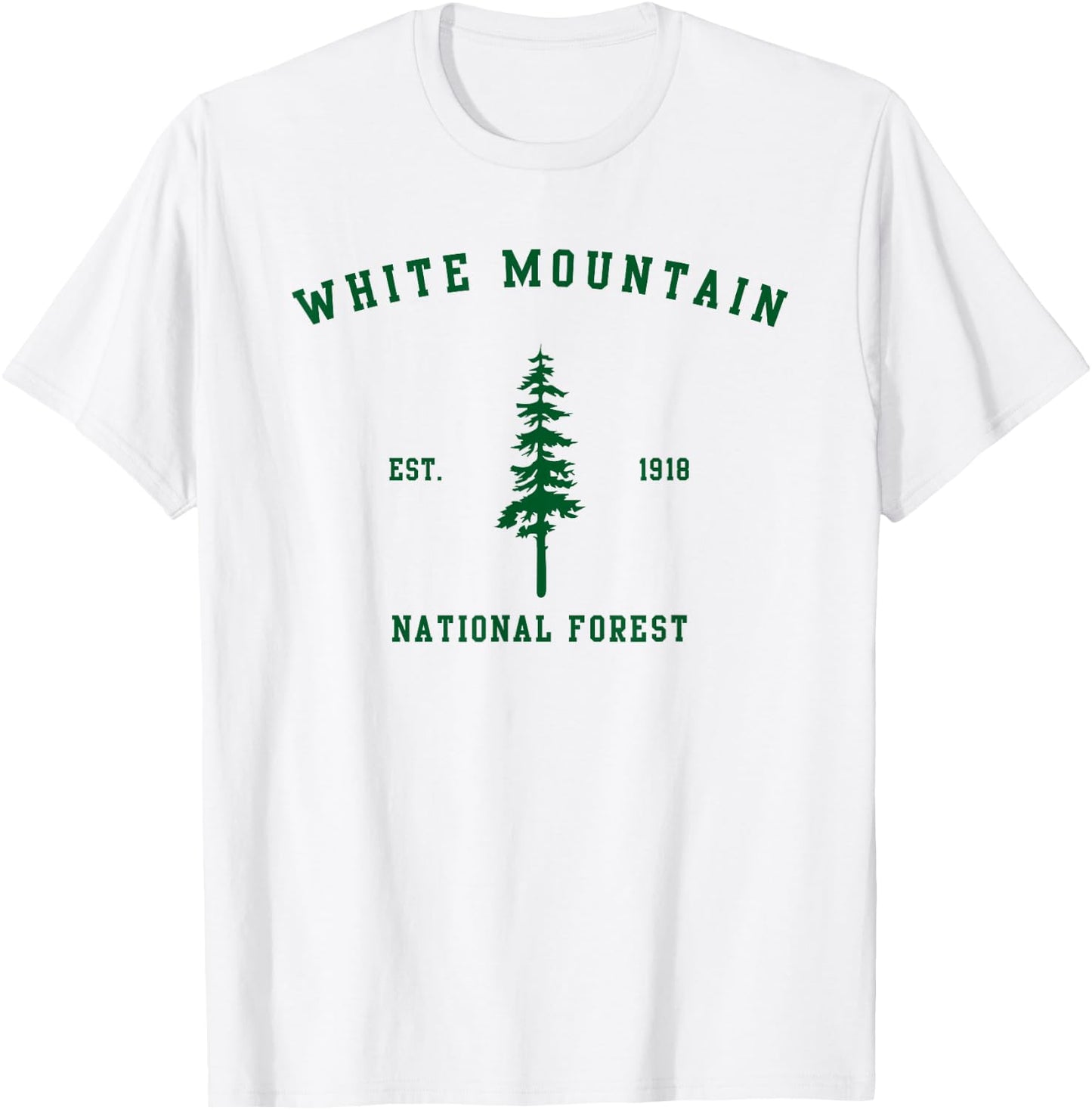 White Mountain National Forest Explore New Hampshire T-Shirt - T-Shirt | White