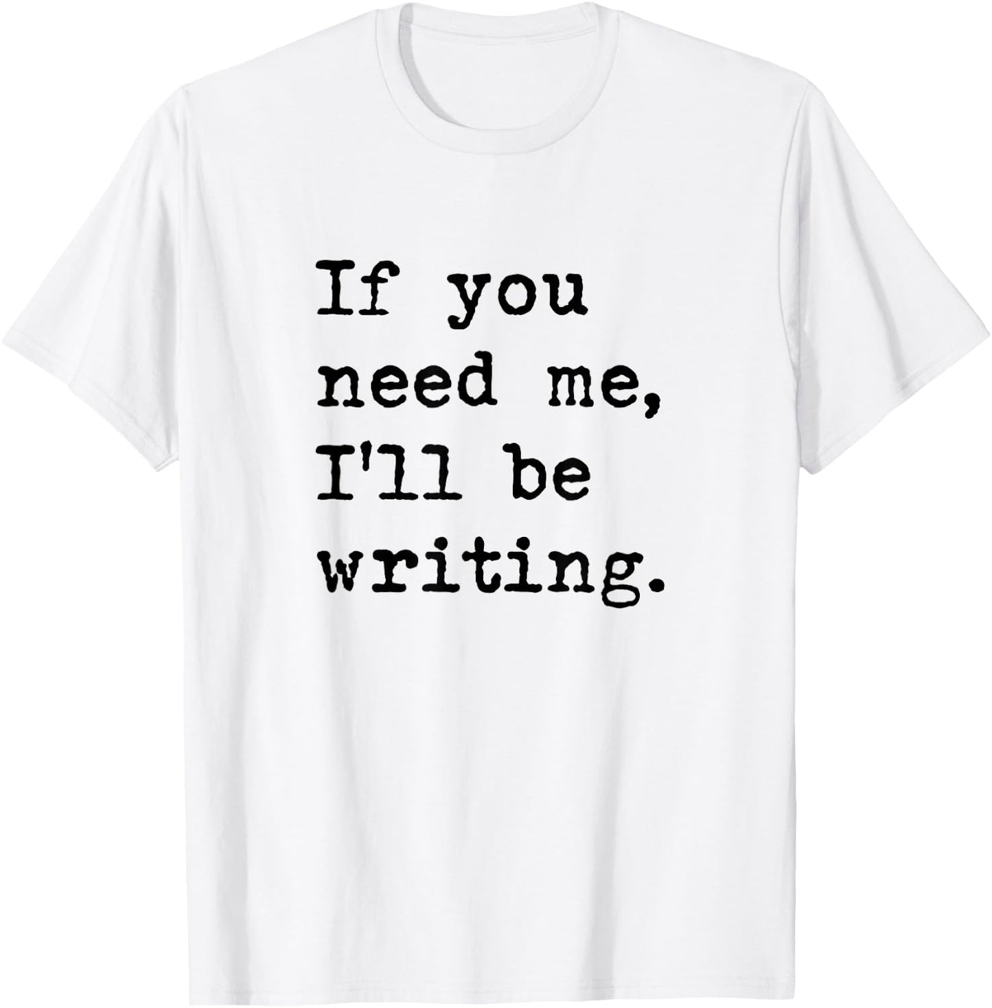 Writer Author Journalist Book Novelist Funny Women T-Shirt - T-Shirt | White