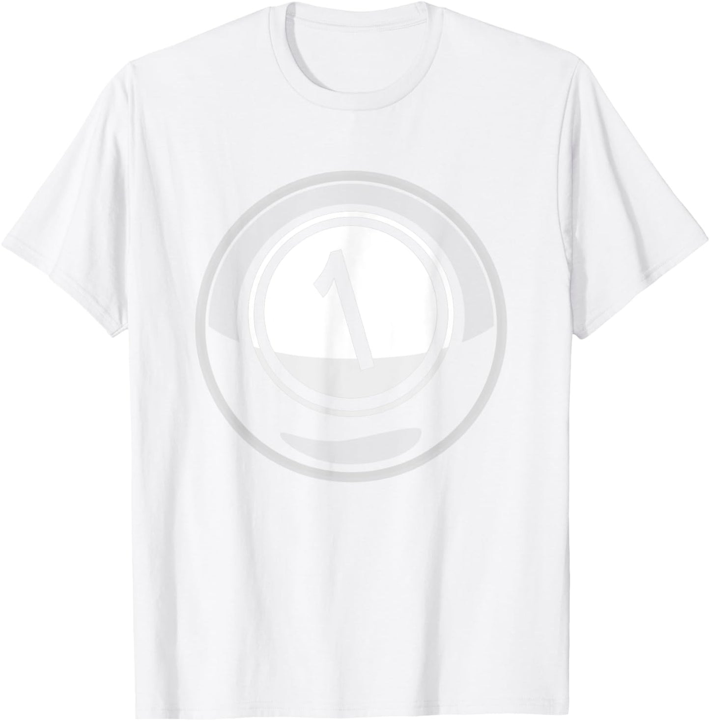 Matching Halloween Costume Set Billiard Balls 1 Ball T-Shirt - T-Shirt | White