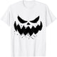 Pumpkin Jack O Lantern Face Jackolantern T-Shirt - T-Shirt | White