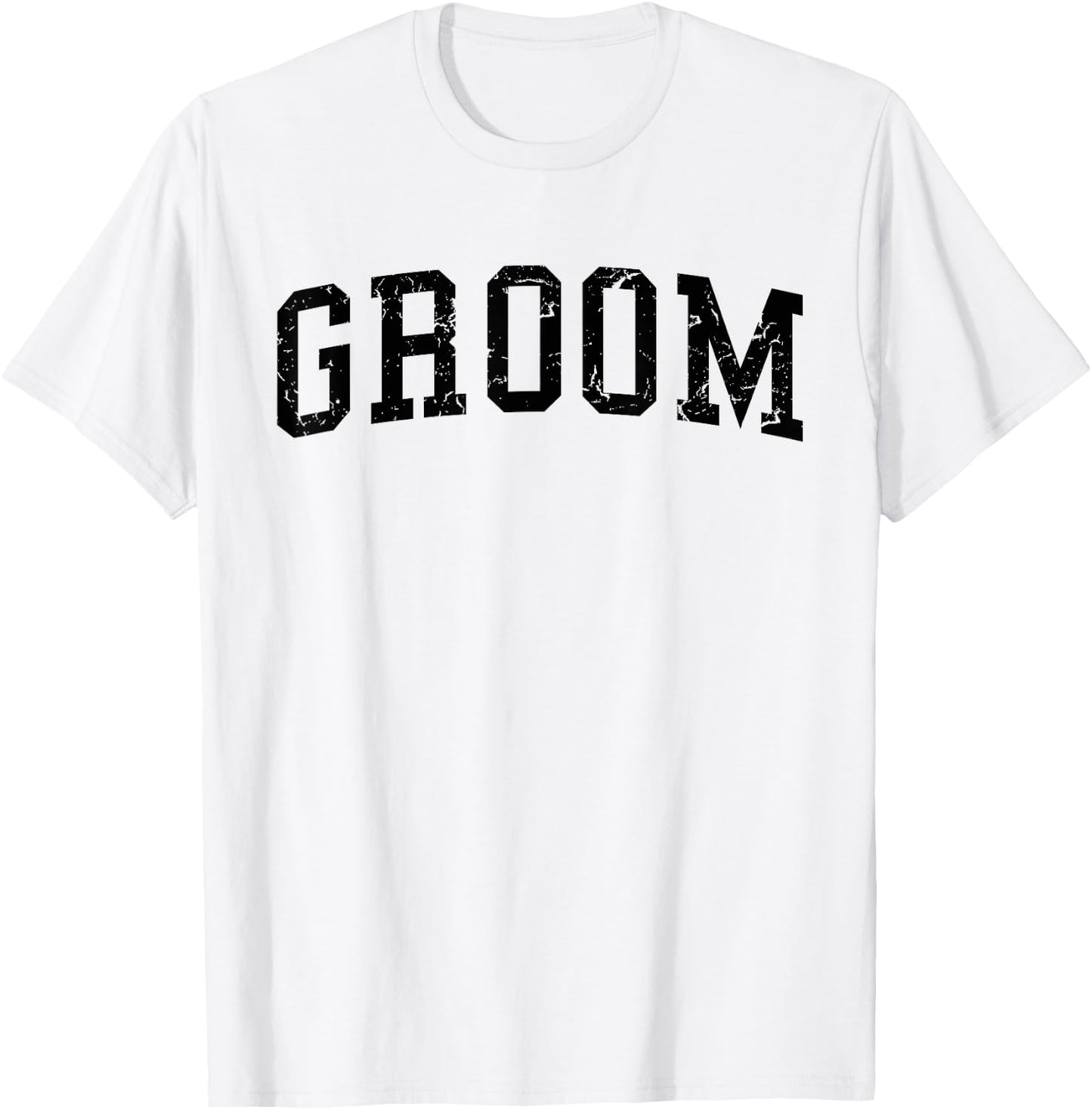 Groom, Matching Bride, Wedding Bachelor Party Groom T-Shirt - T-Shirt | White