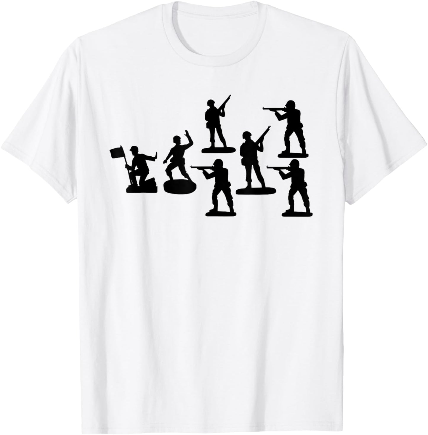 Toy Soldiers | Cute Little Lovers Gift T-Shirt - T-Shirt | White