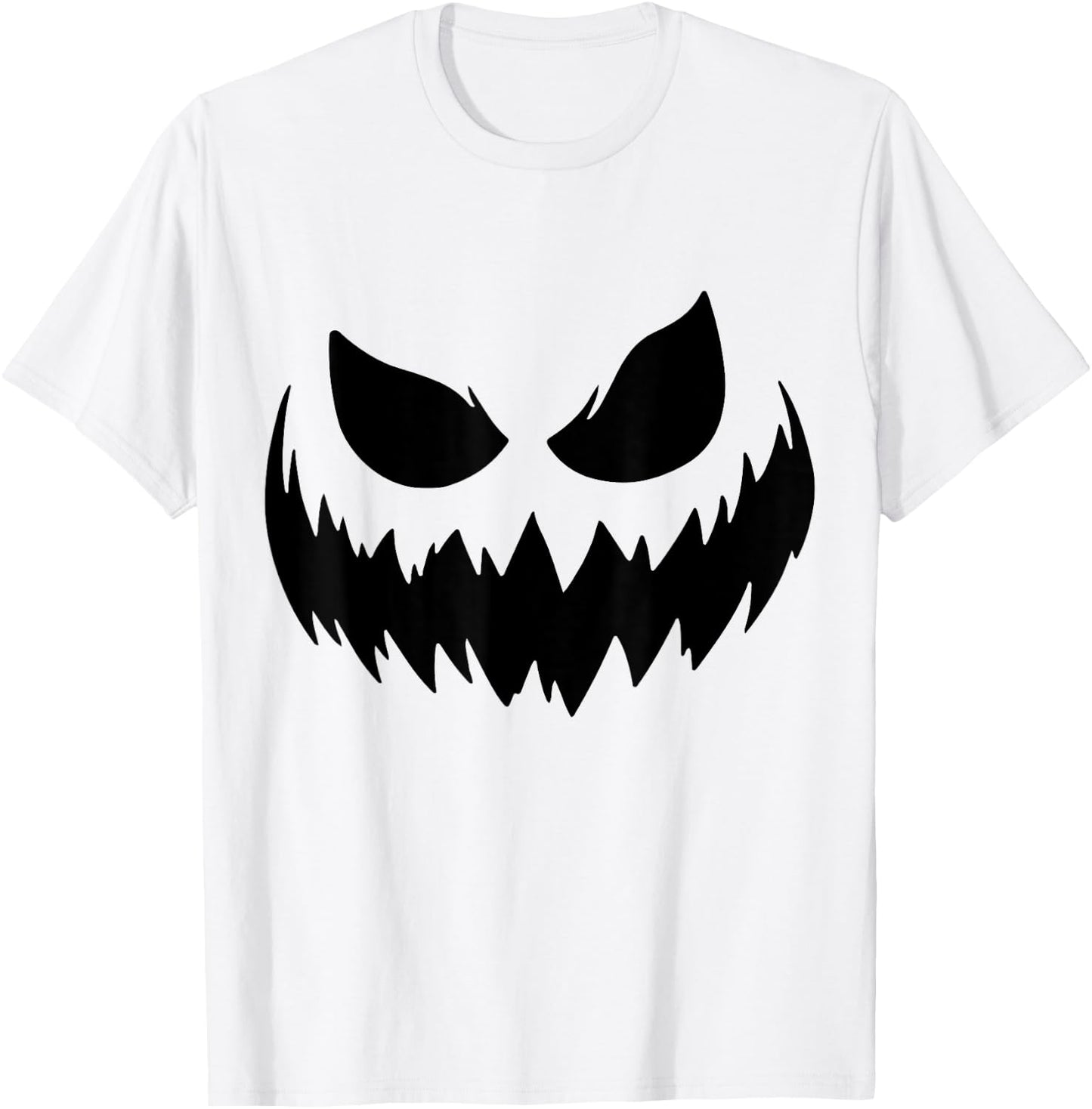 Pumpkin Jack O Lantern Face Jackolantern T-Shirt - T-Shirt | White