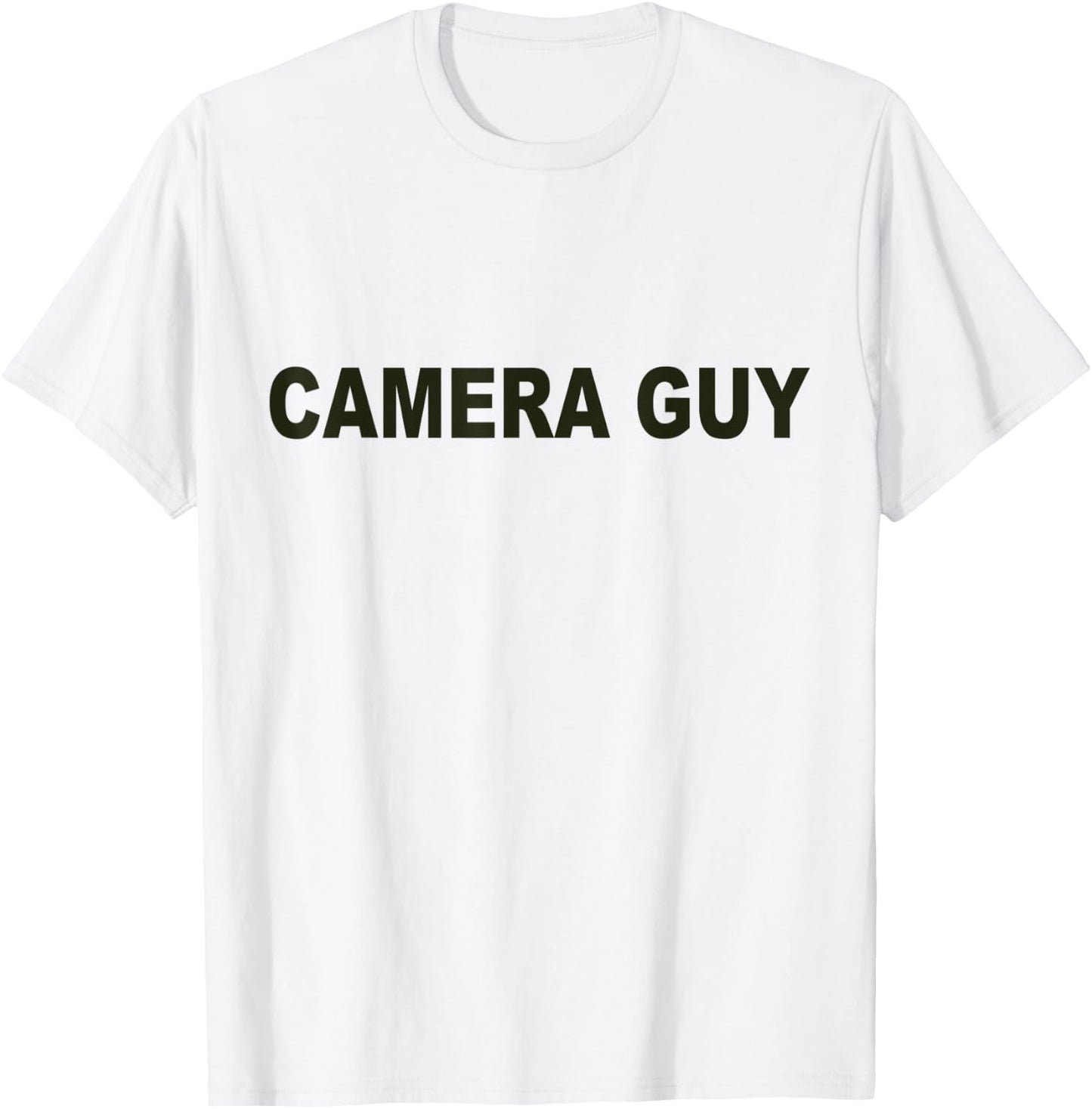Camera Guy T-Shirt - T-Shirt | White