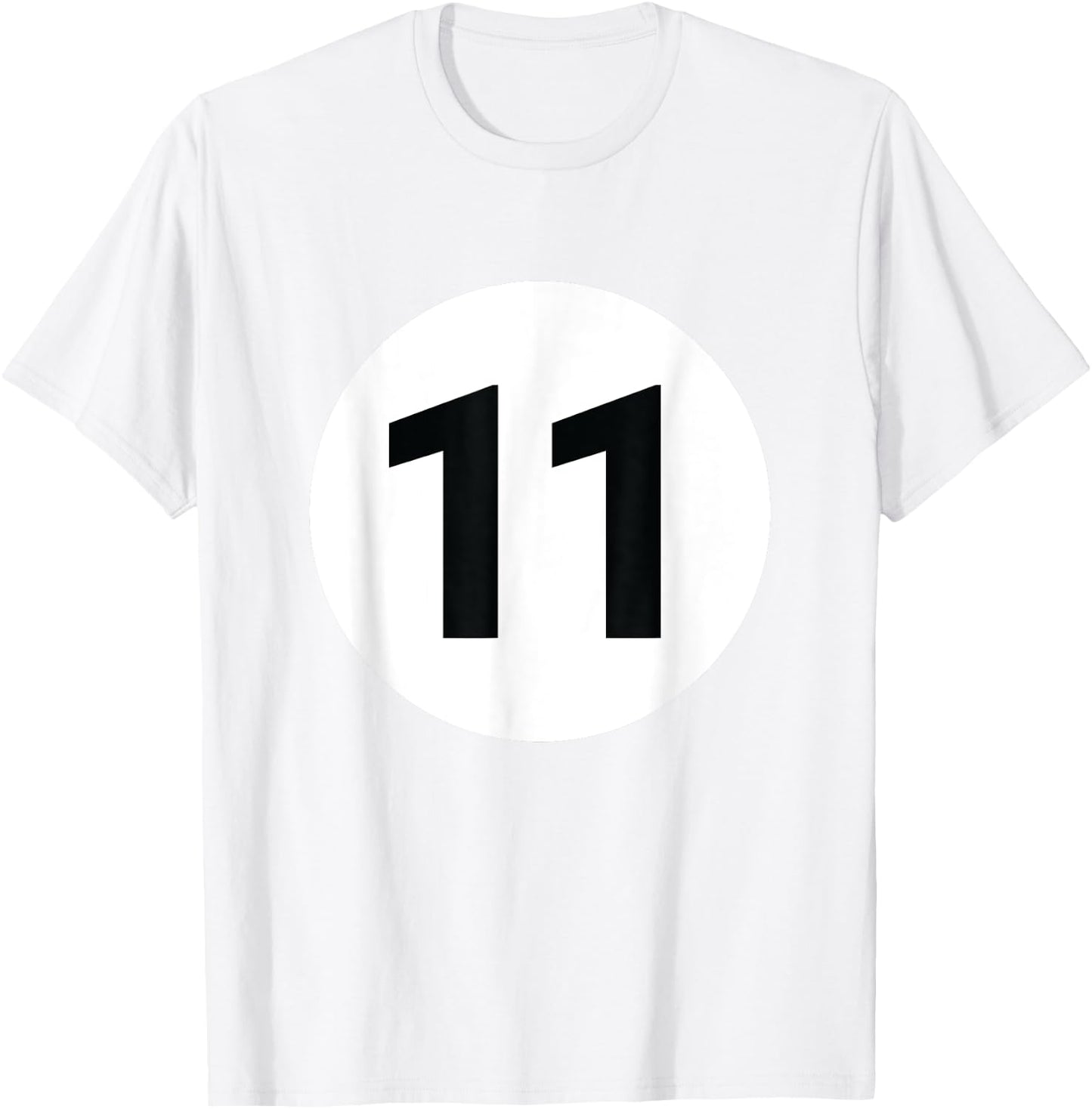 8 Pool Ball 11 Billiards Costume Halloween Group Matching T-Shirt - T-Shirt | White