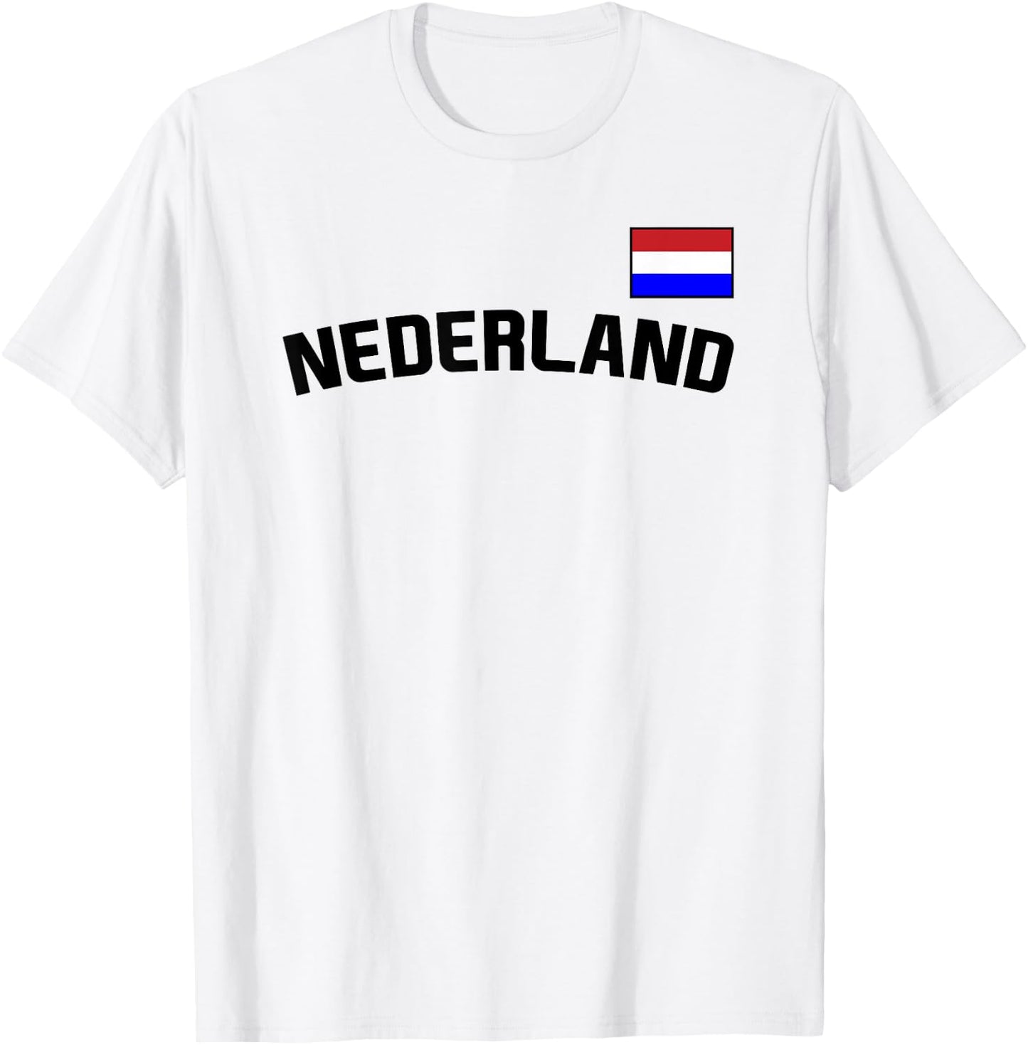 Nederland Flag Dutch Pride Netherlands International Country T-Shirt - T-Shirt | White