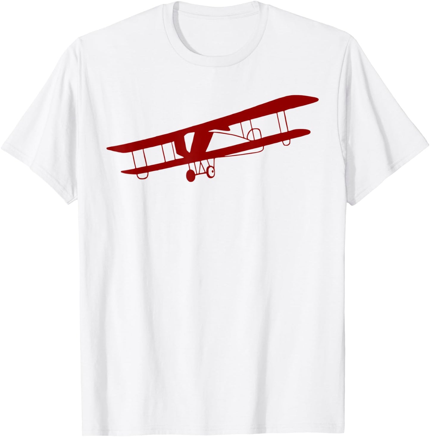 Plane Red Baron T-Shirt - T-Shirt | White