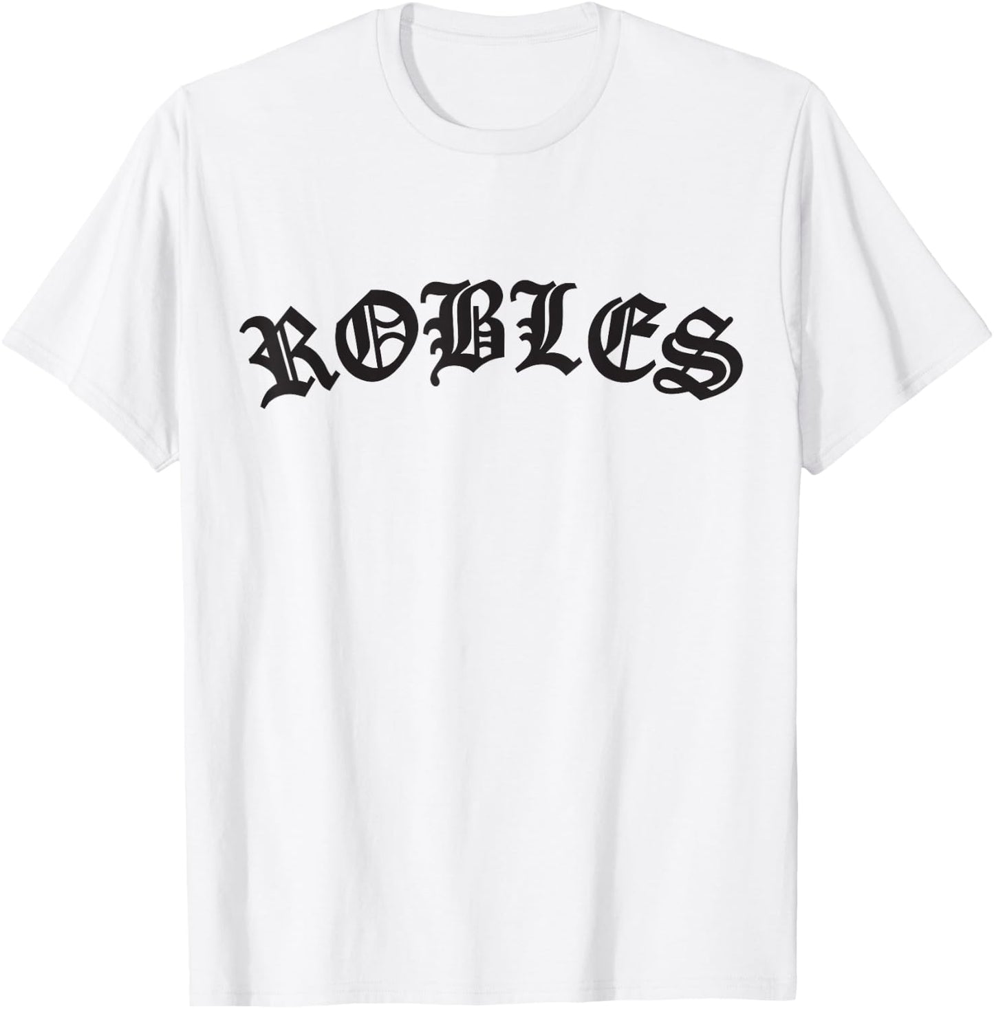 ROBLES Arched White T-Shirt - T-Shirt | White